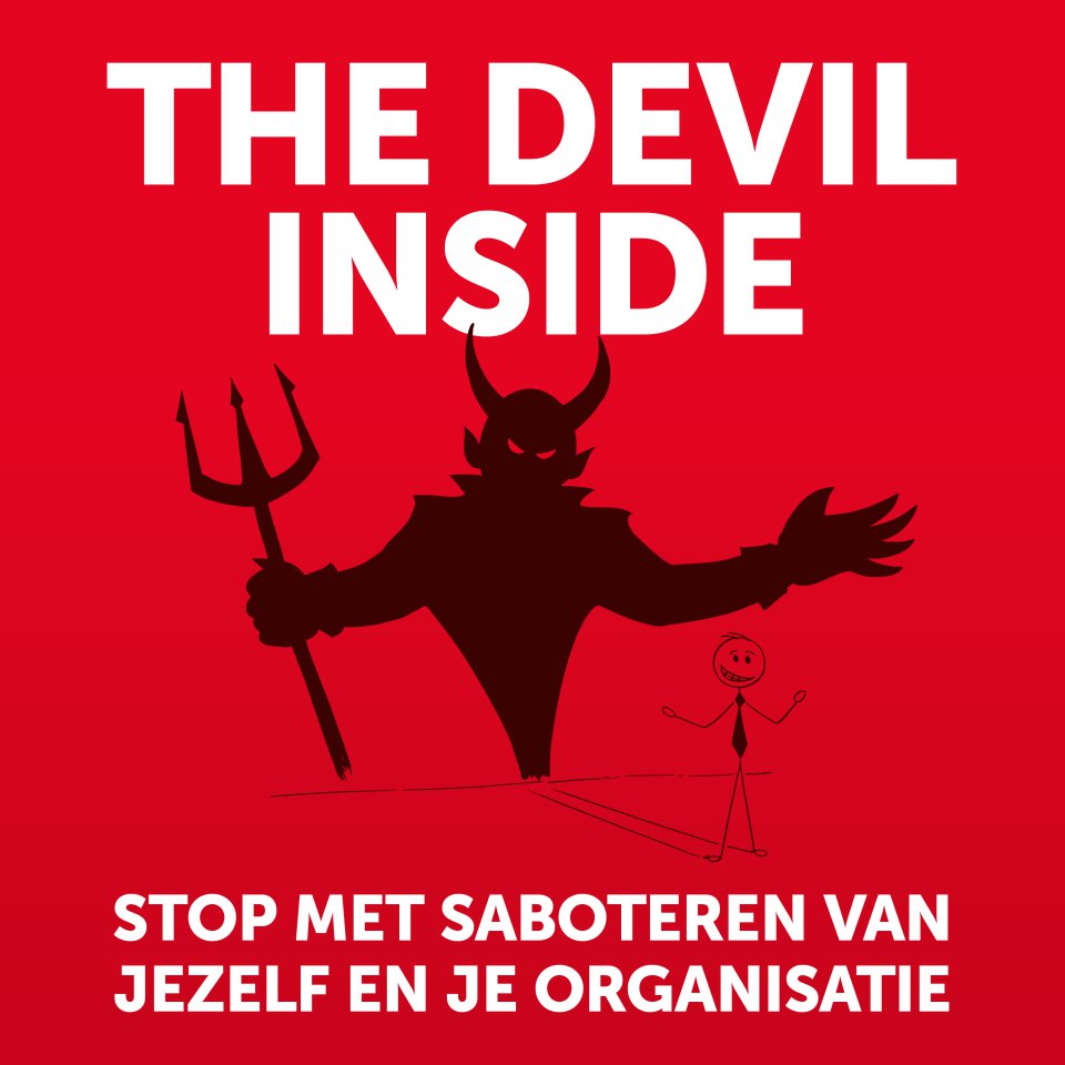 Omslagfoto van The Devil Inside: doorbreken van eigen blokkades